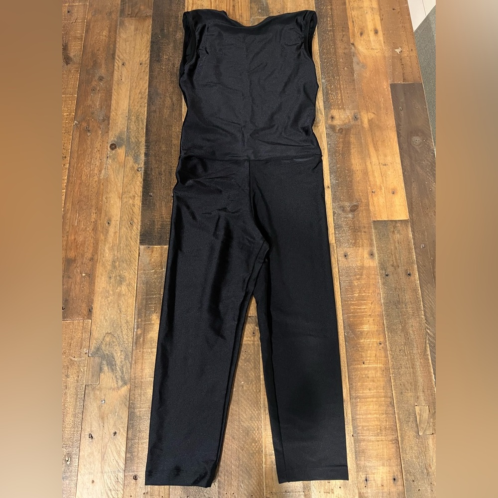 Essence Yogi Bare Back Jumpsuit | Black | M - Picture 5 of 7